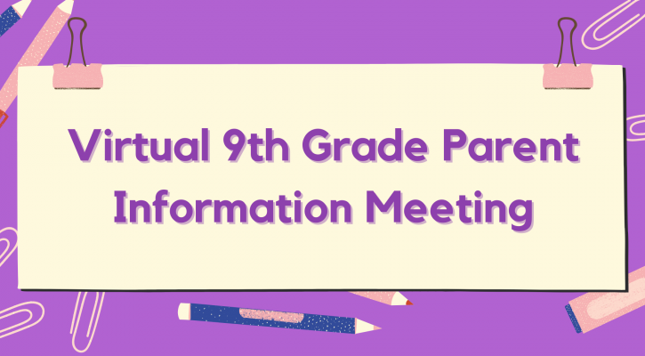 9th Grade Parent Info Meeting