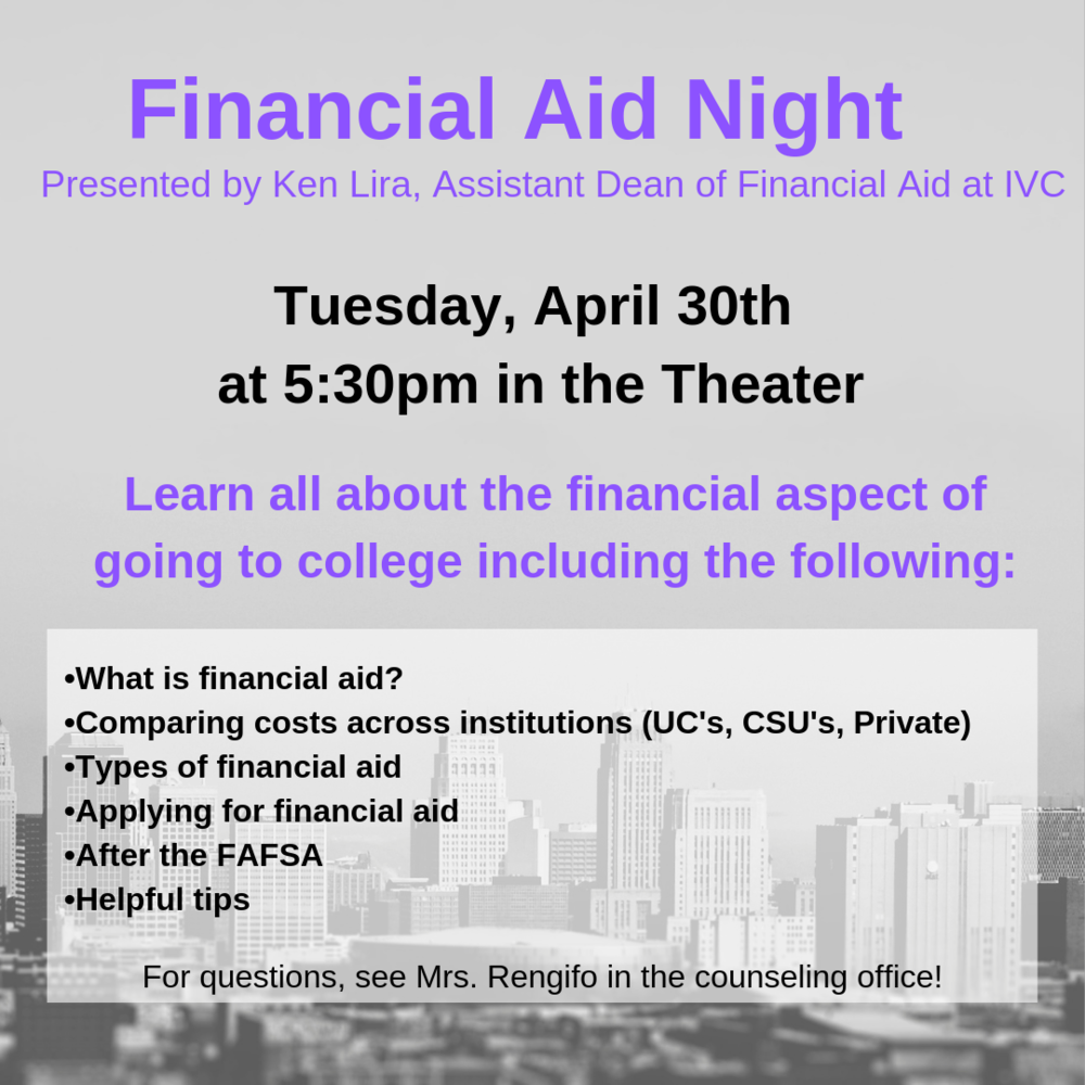 Financial Aid Night