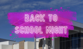 Back to School Night 2024-2025