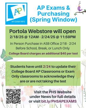 Spring AP Purchase Window