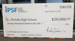 IPSF Grant Check