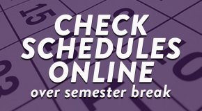 Spring Schedules