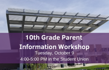 10th Grade Parent Workshop