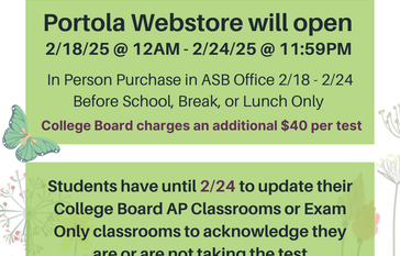 Spring AP Purchase Window
