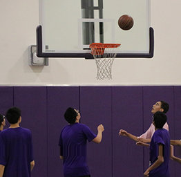 Shooting hoops