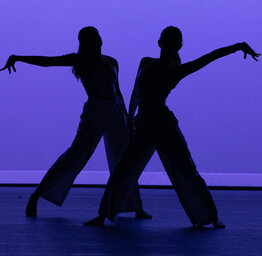 Outline of Two Dancers