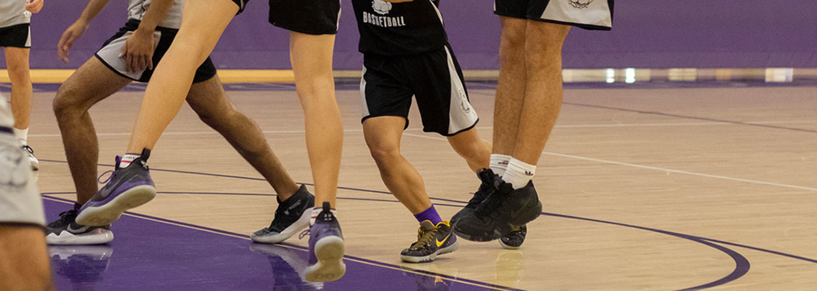 Feet of a shot