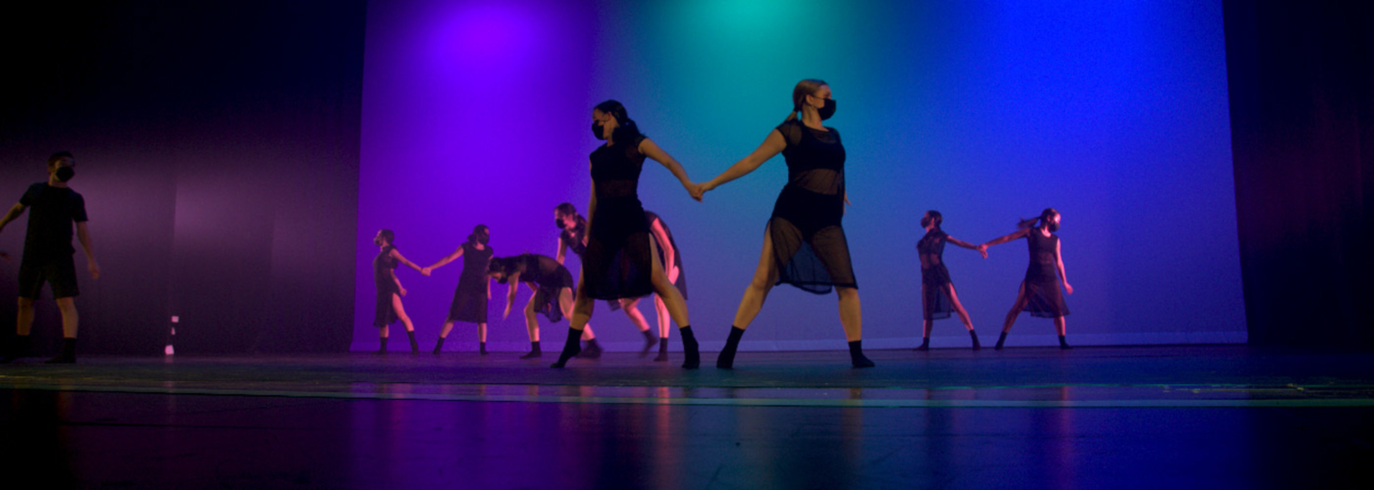 Dancers on stage