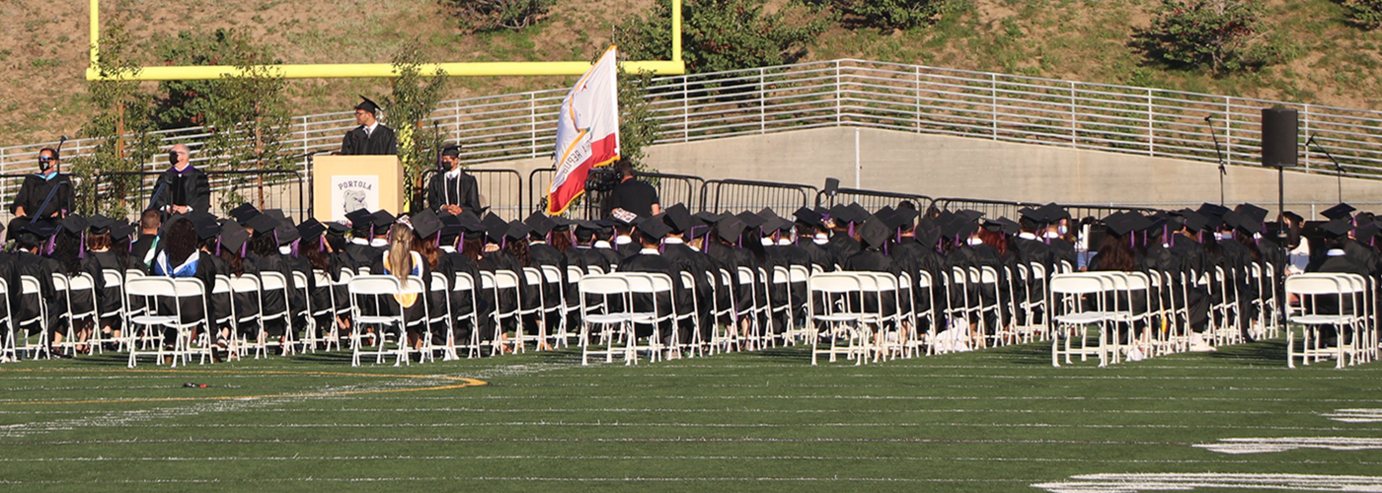 Graduation on field