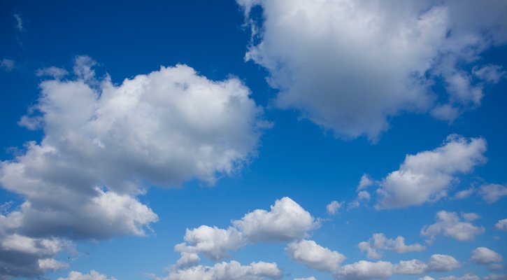 Blue sky and clouds