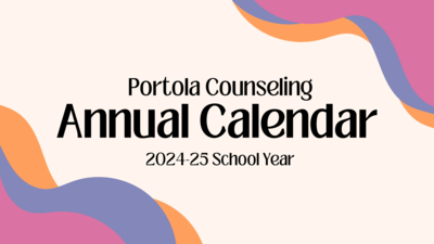 PHS Counseling Annual Calendar 2024-25